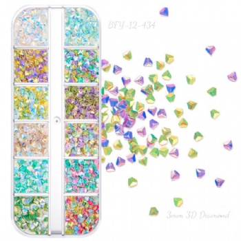 3D Diamond Pearl Fantasy Glitter Sequin