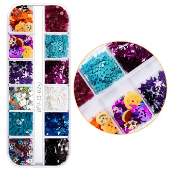 Classic Holloween Holiday Decoration Glitter Sequin