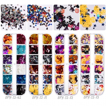 Classic Holloween Holiday Decoration Glitter Sequin