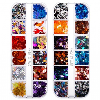 Classic Holloween Holiday Decoration Glitter Sequin