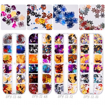 Classic Holloween Holiday Decoration Glitter Sequin