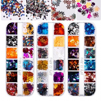 Classic Holloween Holiday Decoration Glitter Sequin