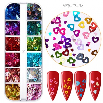 Classic Love Sweetie Holiday Decoration Glitter Sequin