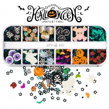 803-810 Classic Holloween Holiday Decoration Glitter Sequin