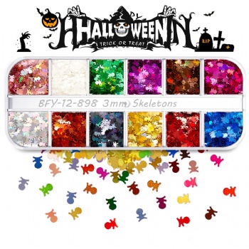 897-904 Classic Holloween Holiday Decoration Glitter Sequin