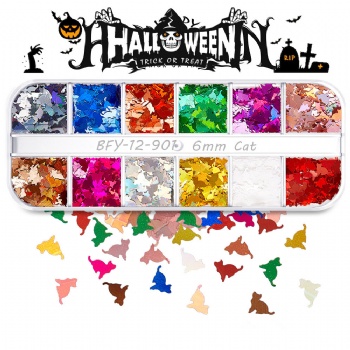 897-904 Classic Holloween Holiday Decoration Glitter Sequin