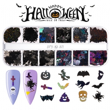 Classic Holloween Holiday Decoration Glitter Sequin