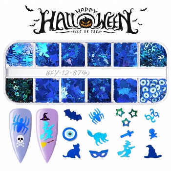 Classic Holloween Holiday Decoration Glitter Sequin