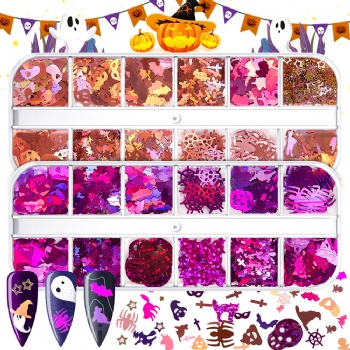 Fashion Holloween Holiday Decoration Glitter Sequin