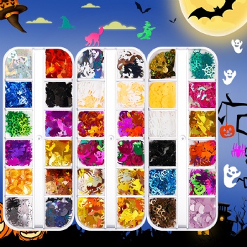 Fashion Holloween Holiday Decoration Glitter Sequin