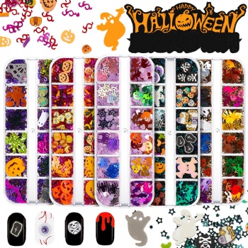 Summary Holloween Holiday Decoration Glitter Sequin