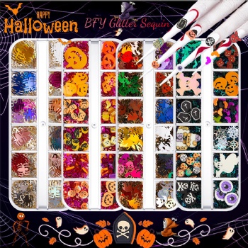 Summary Holloween Holiday Decoration Glitter Sequin