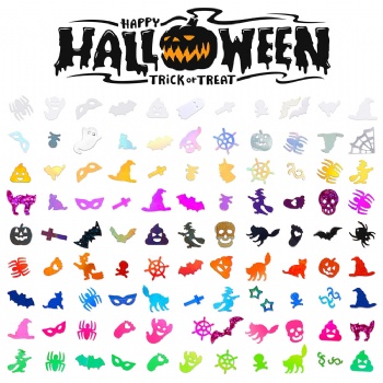 Catalogue Holloween Holiday Decoration Glitter Sequin