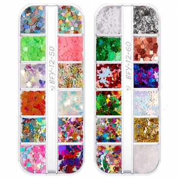 51,53,50,60 Hot Sale Christmas Holiday Decoration Glitter Sequin