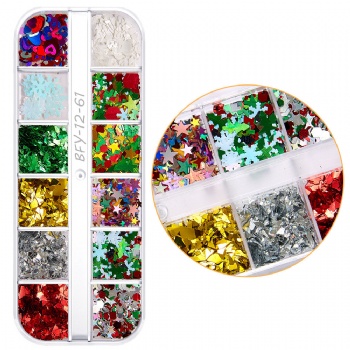 54,57,58,61 Fast Seller Christmas Holiday Decoration Glitter Sequin