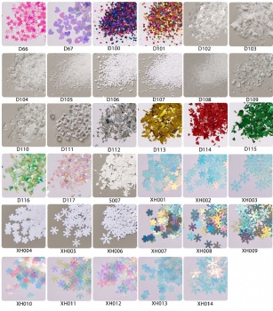 Classic Fashion Christmas Holidays Decoration Glitter Sequin