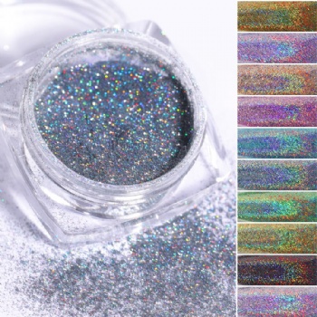 12GLS Super Sparkle Holographic Laser Glitter Powder