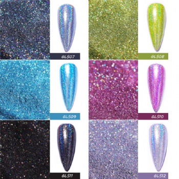 Magic 12 GLS Super Sparkle Holographic Laser Glitter Powder