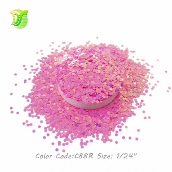 Beautiful C82R-88R Pearl Rainbow Iridescent Glitter Powder