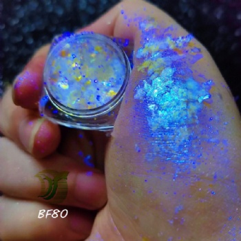 Popular BF 16Color Code Auroral Opal Chameleon Flakes