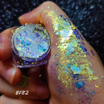 Popular BF 16Color Code Auroral Opal Chameleon Flakes