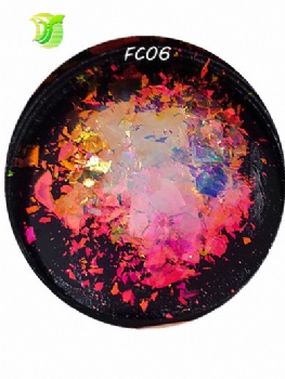 Hot Sale FC 12Color Code Auroral Opal Chameleon Flakes