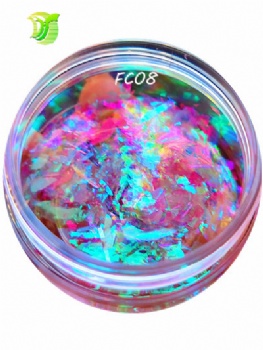 Hot Sale FC 12Color Code Auroral Opal Chameleon Flakes