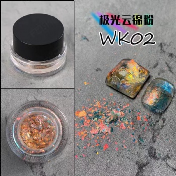 Best Seller WK 25Color Code Auroral Opal Chameleon Flakes