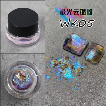 Best Seller WK 25Color Code Auroral Opal Chameleon Flakes