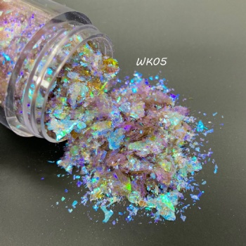 Fast Delivery WK 25Color Code Auroral Opal Chameleon Flakes