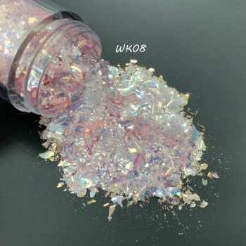 Magic Super Sparkle WK 25Color Code Auroral Opal Chameleon Flakes