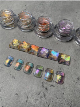 Magic Super Sparkle WK 25Color Code Auroral Opal Chameleon Flakes