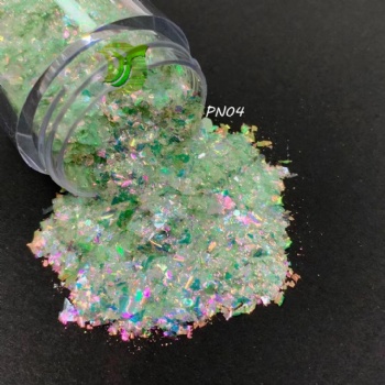 Stock Supply Super Sparkle PN 12 Color Code Auroral Opal Chameleon Flakes