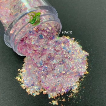 Stock Supply Super Sparkle PN 12 Color Code Auroral Opal Chameleon Flakes