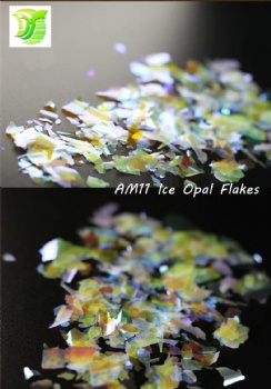 Ice Opal Chunky Iridescent AM 12 Color Code Auroral Opal Chameleon Flakes