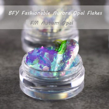 FM BarbieMirage Beauty multic chrome Opal Flakes Chunky Chameleon Aurora Opal Flakes