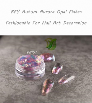 FM BarbieMirage Beauty multic chrome Opal Flakes Chunky Chameleon Aurora Opal Flakes