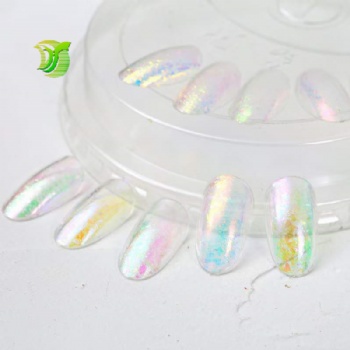 Fast Seller TM 12color Fairy Ice Opal multic chrome Opal Flakes Chunky Chameleon Aurora Opal Flakes