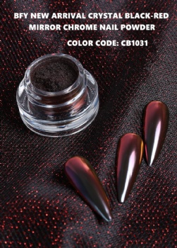 Metal Mirror Effect Nail Decoration Titanium Dust Chrome Pigment