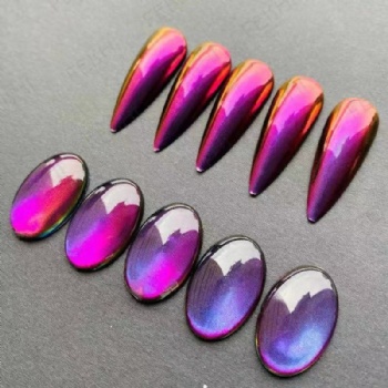 Solid Chrome Pigment Chrome Nail Powder Metallic Mirror Effect Nail Art Pigment