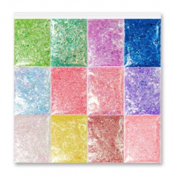 Small Irregulars Rainbow Iridescent Nail Art Decoration Glitter Sequin