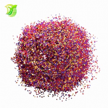 Chunky Multi-color Metallic Mixed Glitter Powder Nail Art Decoration Glitter Sequin