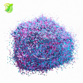 Chunky Multi-color Metallic Mixed Glitter Powder Nail Art Decoration Glitter Sequin