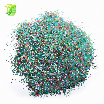 Chunky Multi-color Metallic Mixed Glitter Powder Nail Art Decoration Glitter Sequin