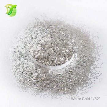 24K, 18K, White Gold Glitter Powder