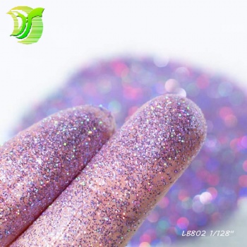 Ultra Fine 1/128'' Holographic Laser Mixed Size Glitter Powder Nail Art Decoration Glitter Sequin