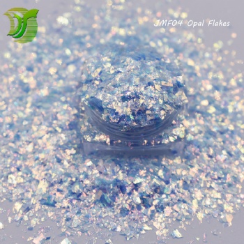 JMF-12 Colors Opal Flakes Rainbow Iridescent Nail Art Decoration Glitter Sequin