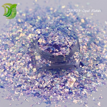 JMF-12-2 Colors Opal Flakes Rainbow Iridescent Nail Art Decoration Glitter Sequin