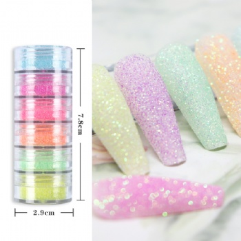 Ultra Fine Iridescent Rainbow Glitter Powder