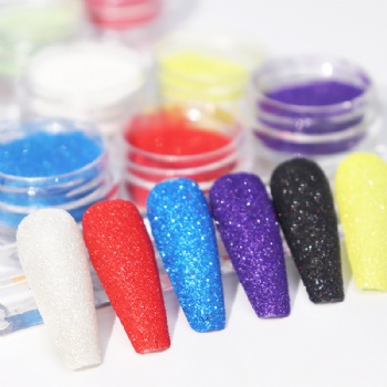 Nail Art 0.2mm Fantasy Iridescent Rainbow Glitter Powder